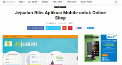 Jejualan Rilis Aplikasi Mobile untuk Online Shop
